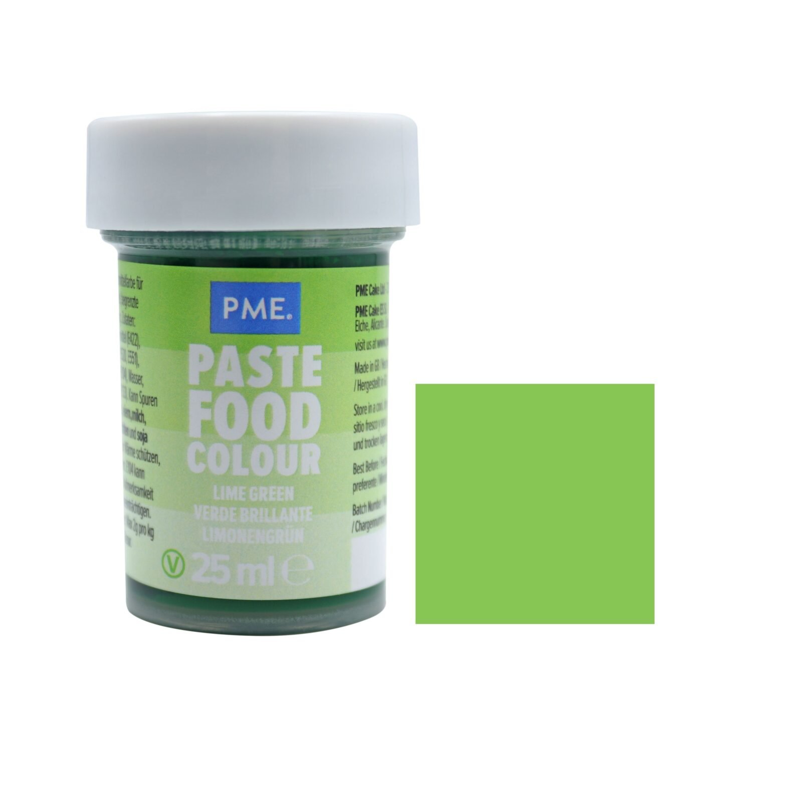 Gelová barva PME Lime