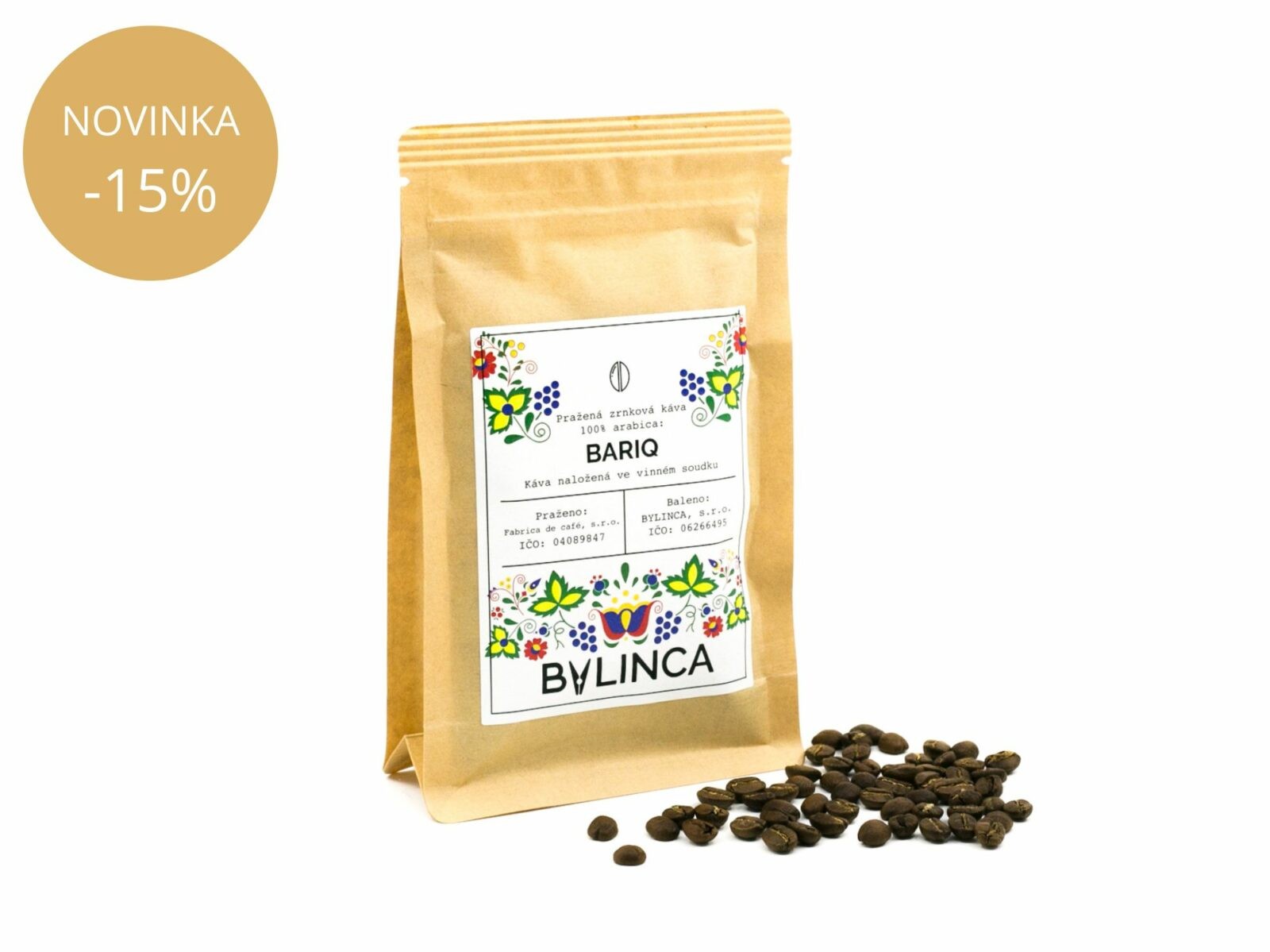 Zrnková káva: Bariq 100g