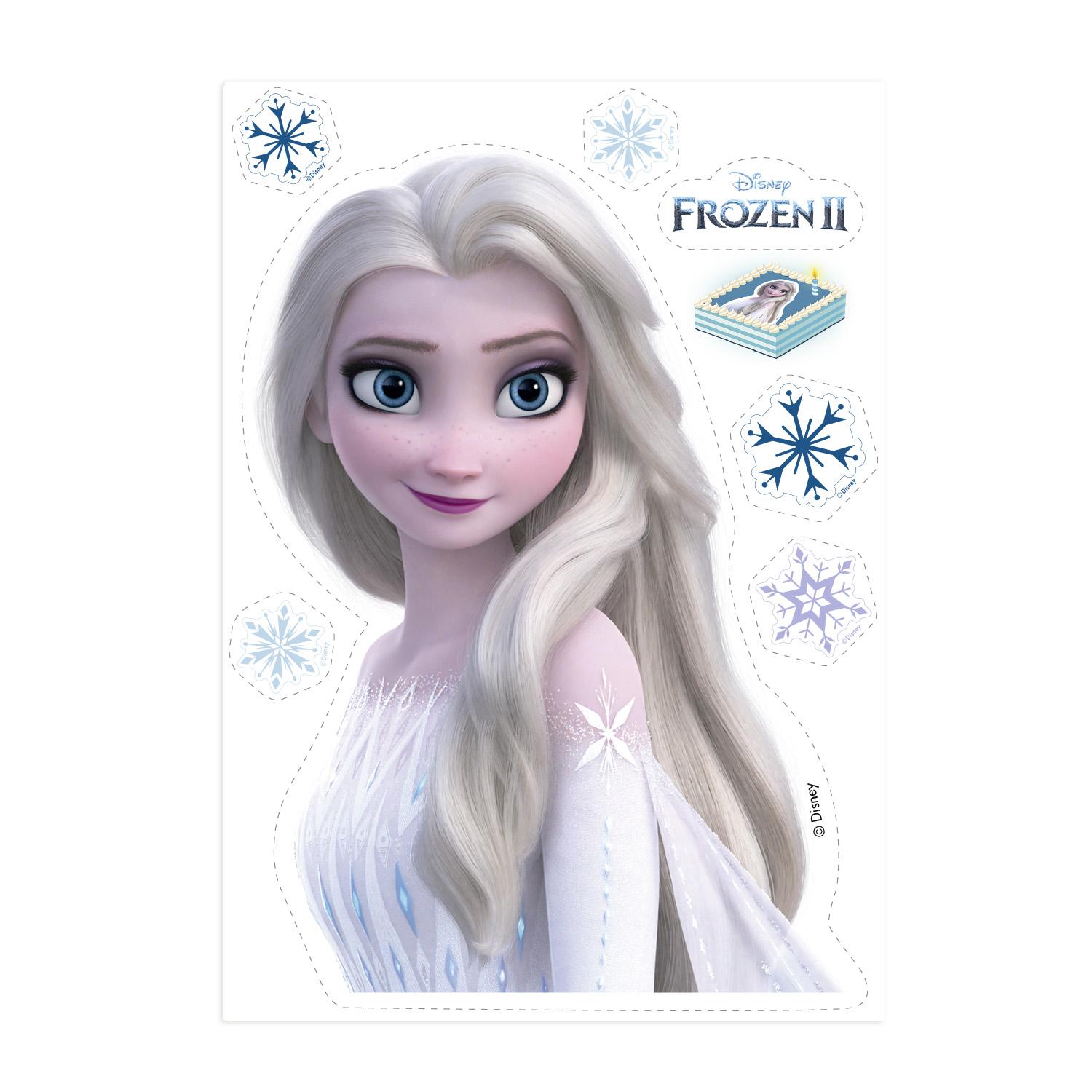 Jedlý papír Frozen Elsa